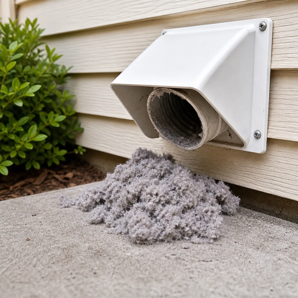 Dryer vent cleaning