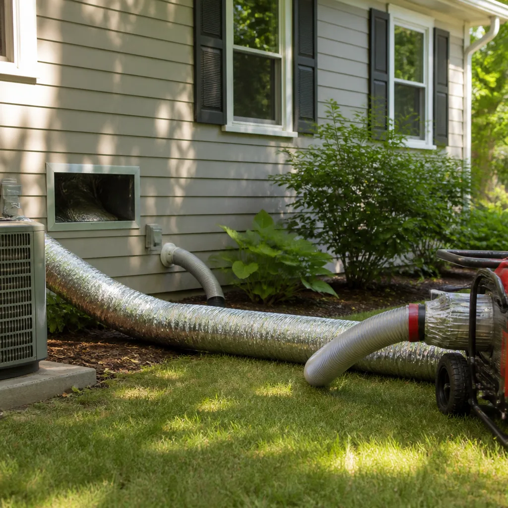 Whole-home duct cleaning